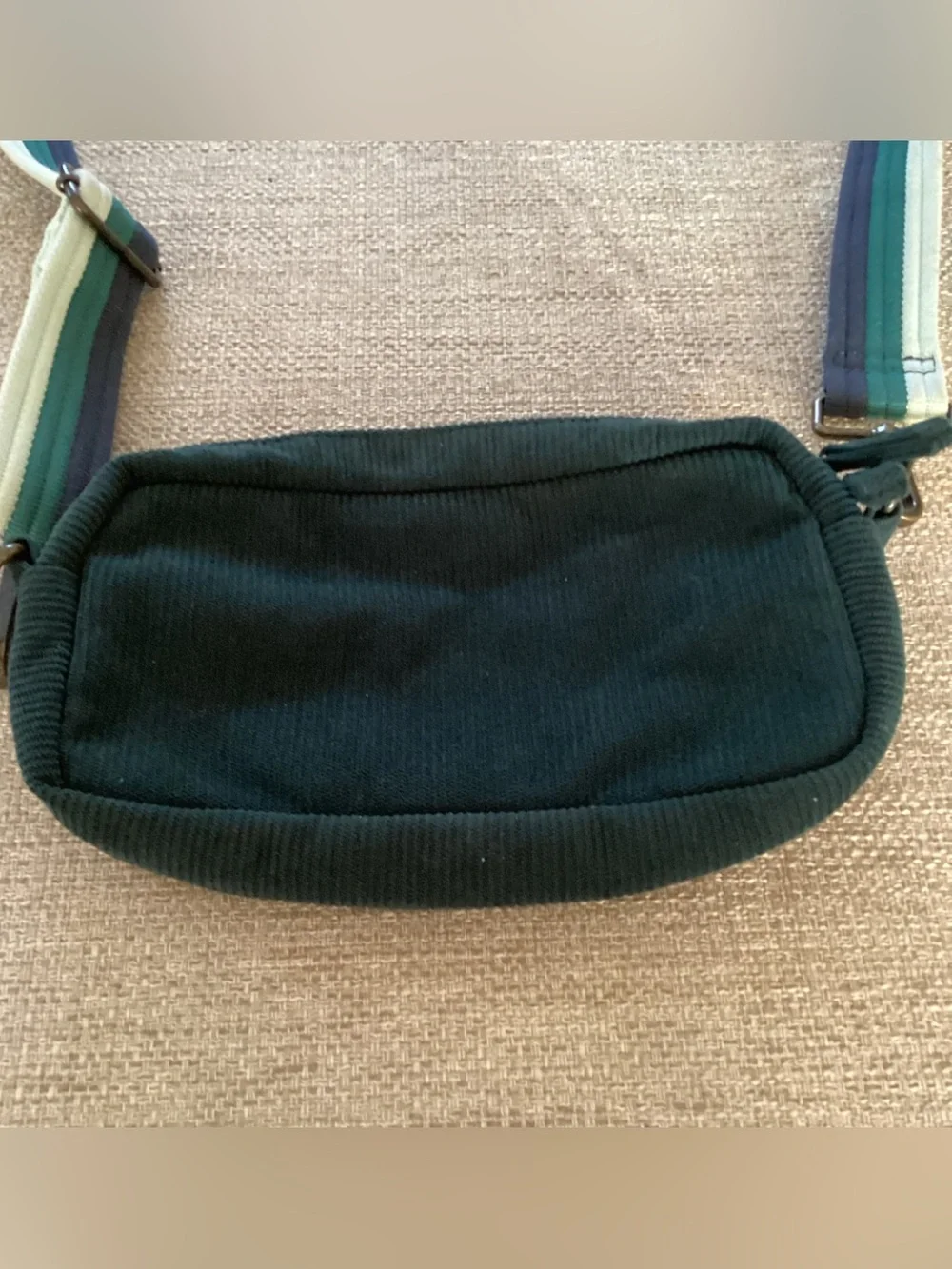Marine Layer Corduroy Fanny Pack Crossbody Colorblock Strap